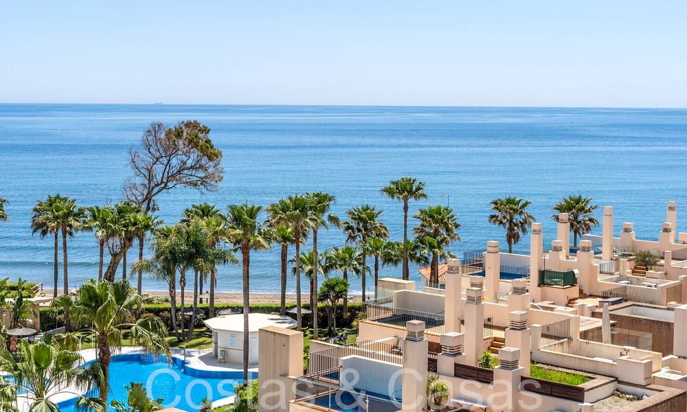 Penthouse à vendre dans un complexe de première ligne de plage sur le New Golden Mile entre Marbella et Estepona 69338