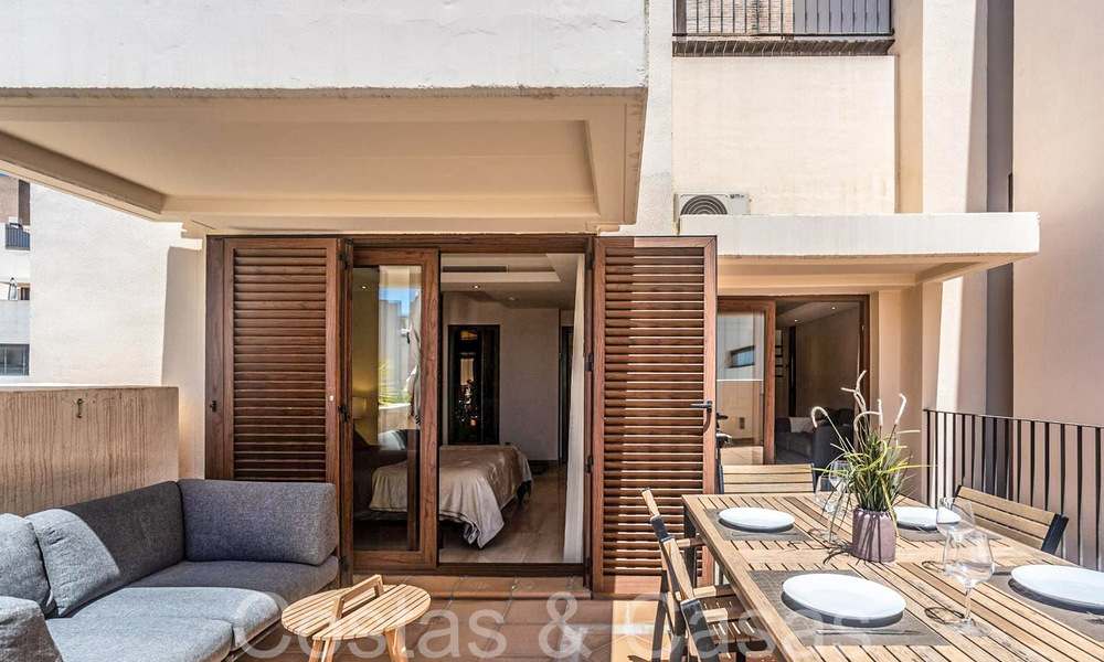 Penthouse à vendre dans un complexe de première ligne de plage sur le New Golden Mile entre Marbella et Estepona 69345