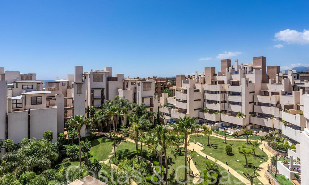 Penthouse à vendre dans un complexe de première ligne de plage sur le New Golden Mile entre Marbella et Estepona 69346