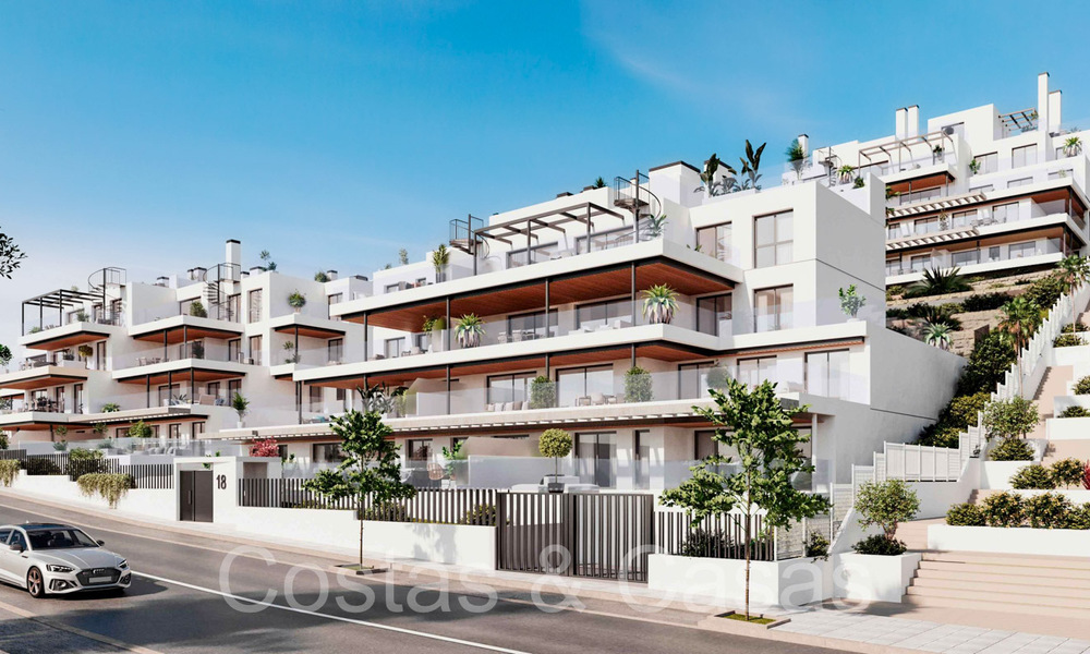 Appartements neufs et contemporains avec vue sur la mer à vendre à quelques pas du centre d'Estepona et de la plage 69417