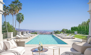 Majestueuse et classique villa de luxe andalouse à vendre dans l'exclusive Cascada de Camojan à Marbella 69493 