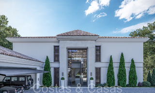 Majestueuse et classique villa de luxe andalouse à vendre dans l'exclusive Cascada de Camojan à Marbella 69494 