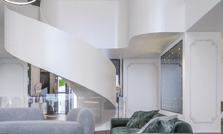 Majestueuse et classique villa de luxe andalouse à vendre dans l'exclusive Cascada de Camojan à Marbella 69501 