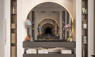 Majestueuse et classique villa de luxe andalouse à vendre dans l'exclusive Cascada de Camojan à Marbella 69512 