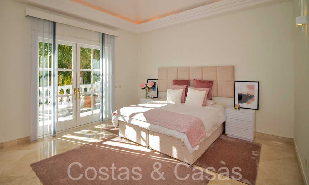 Villa méditerranéenne classique avec vue imprenable sur la mer à vendre, dans le complexe exclusif de La Zagaleta à Benahavis - Marbella 69756