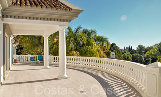 Villa méditerranéenne classique avec vue imprenable sur la mer à vendre, dans le complexe exclusif de La Zagaleta à Benahavis - Marbella 69760 