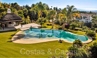 Villa méditerranéenne classique avec vue imprenable sur la mer à vendre, dans le complexe exclusif de La Zagaleta à Benahavis - Marbella 69761 