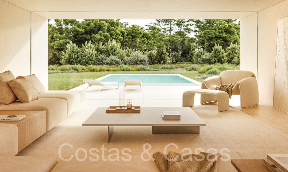 Villa design futuriste à vendre en pleine nature dans la prestigieuse communauté de Valderrama à Sotogrande, Costa del Sol 69785