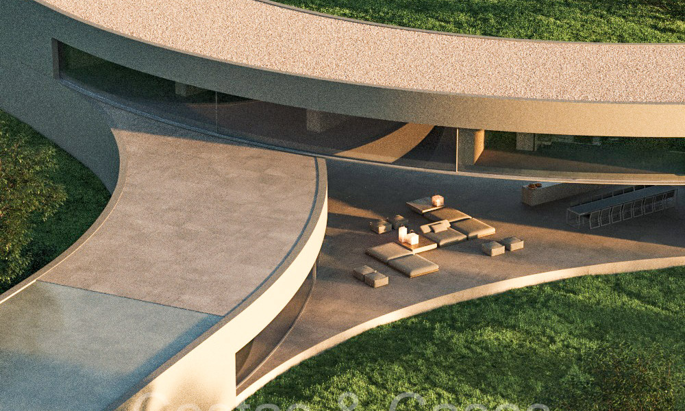 Villa design futuriste à vendre en pleine nature dans la prestigieuse communauté de Valderrama à Sotogrande, Costa del Sol 69786