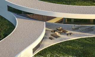 Villa design futuriste à vendre en pleine nature dans la prestigieuse communauté de Valderrama à Sotogrande, Costa del Sol 69788 