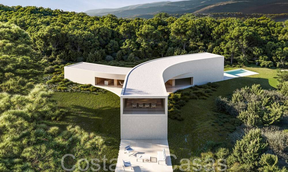 Villa design futuriste à vendre en pleine nature dans la prestigieuse communauté de Valderrama à Sotogrande, Costa del Sol 69789