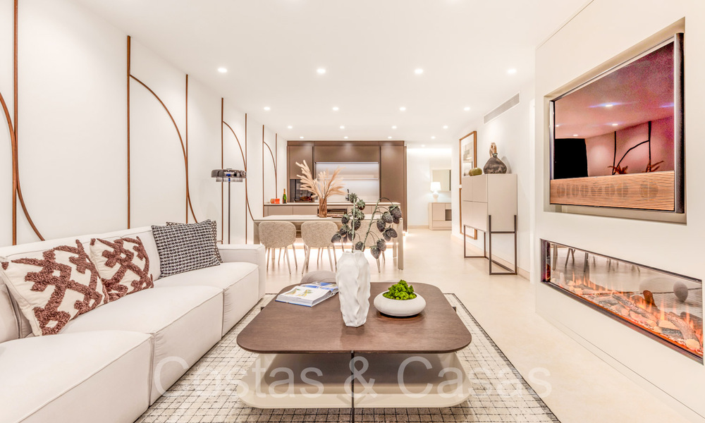 Appartement sophistiqué en première ligne de plage à vendre dans un complexe exclusif sur le New Golden Mile, Marbella - Estepona 69969