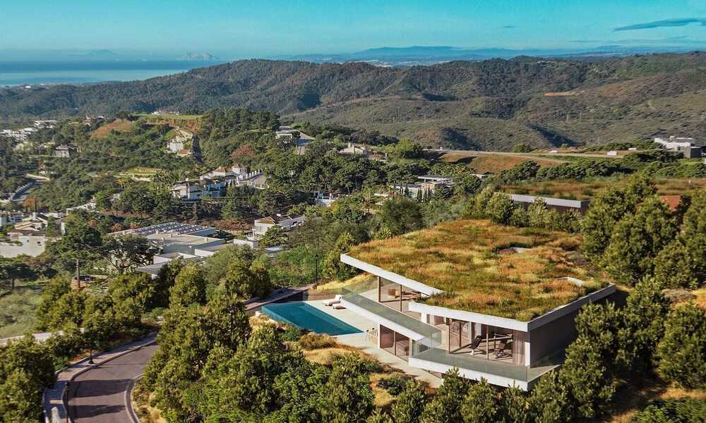 Villa moderniste de nouvelle construction avec concept durable à vendre sur les collines de Benahavis - Marbella 69817