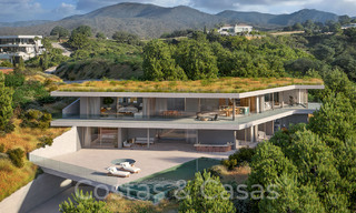 Villa moderniste de nouvelle construction avec concept durable à vendre sur les collines de Benahavis - Marbella 70083 