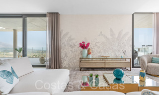 Prêt à emménager, penthouse contemporain avec vue panoramique sur la mer à vendre dans un complexe de haut standing à Benahavis - Marbella 70013 