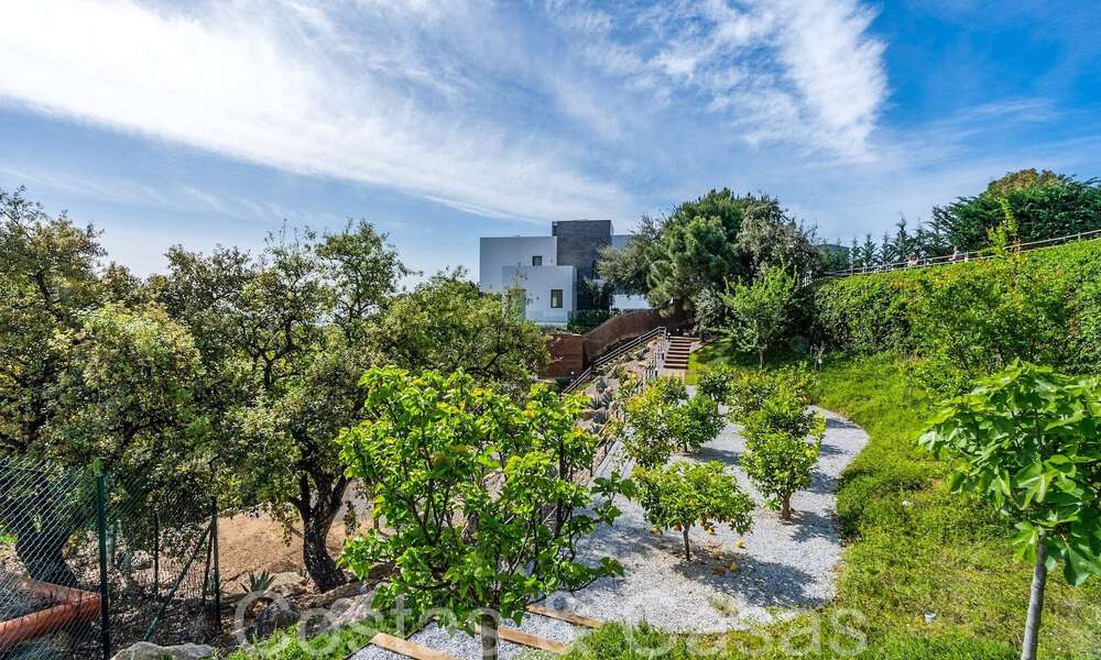 Villa de luxe prête à emménager avec vue panoramique à vendre dans une communauté fermée de Benahavis - Marbella 70021