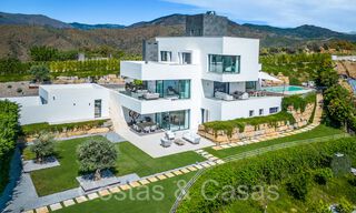 Villa de luxe prête à emménager avec vue panoramique à vendre dans une communauté fermée de Benahavis - Marbella 70030 