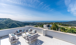 Villa de luxe prête à emménager avec vue panoramique à vendre dans une communauté fermée de Benahavis - Marbella 70035 