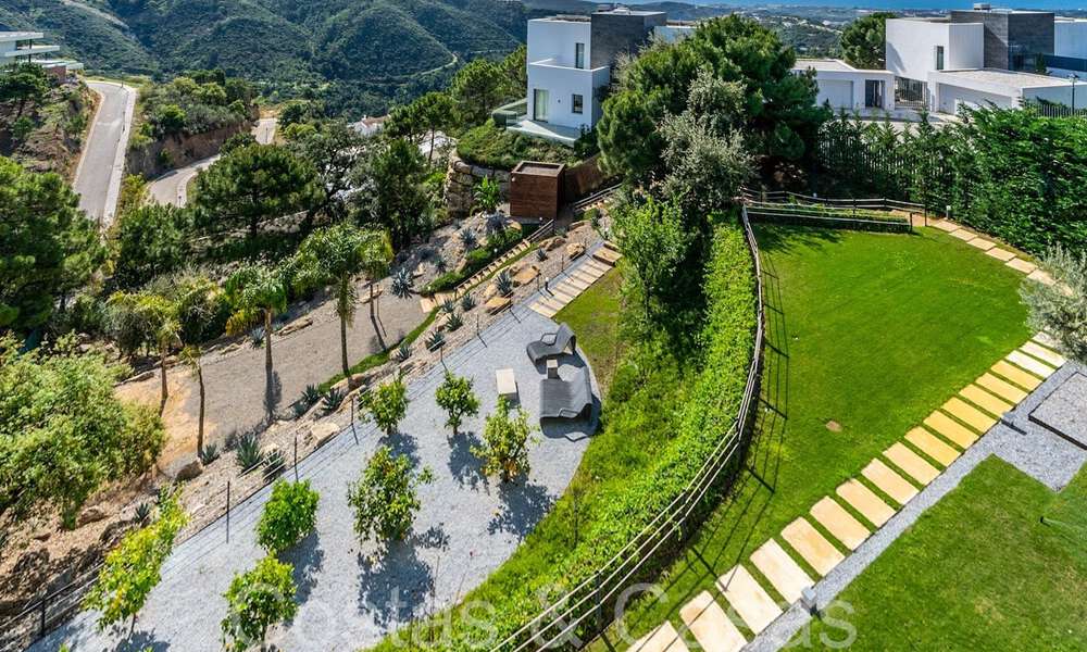 Villa de luxe prête à emménager avec vue panoramique à vendre dans une communauté fermée de Benahavis - Marbella 70044