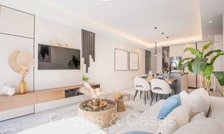 Appartement luxueusement rénové avec vue sur le golf et la mer à vendre, adjacent à un parcours de golf à La Quinta, Benahavis - Marbella 69936 