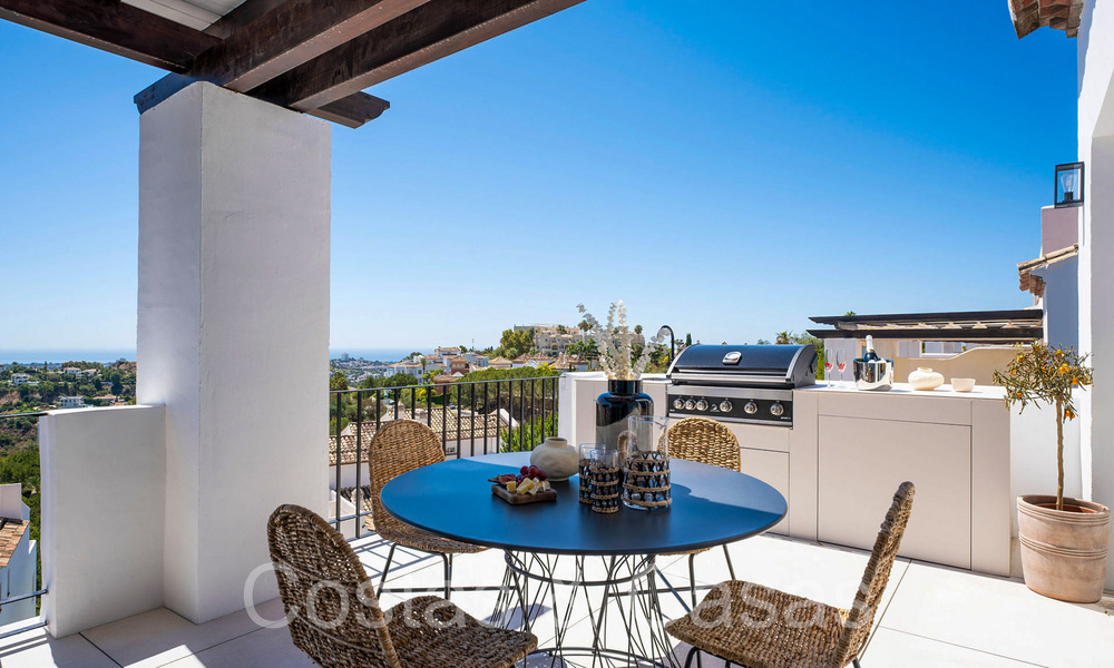 Penthouse sophistiqué prêt à emménager à vendre dans une enclave de golf fermée de La Quinta à Benahavis - Marbella 70193