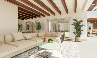 Nouveau sur le marché! Appartements modernes de nouvelle construction de style contemporain à vendre avec terrasse spacieuse et belles vues sur la mer à Benahavis - Marbella 70131 