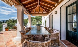 Villa de luxe de plain-pied de style méditerranéen contemporain à vendre en pleine nature à El Madroñal, Benahavis - Marbella 70266 