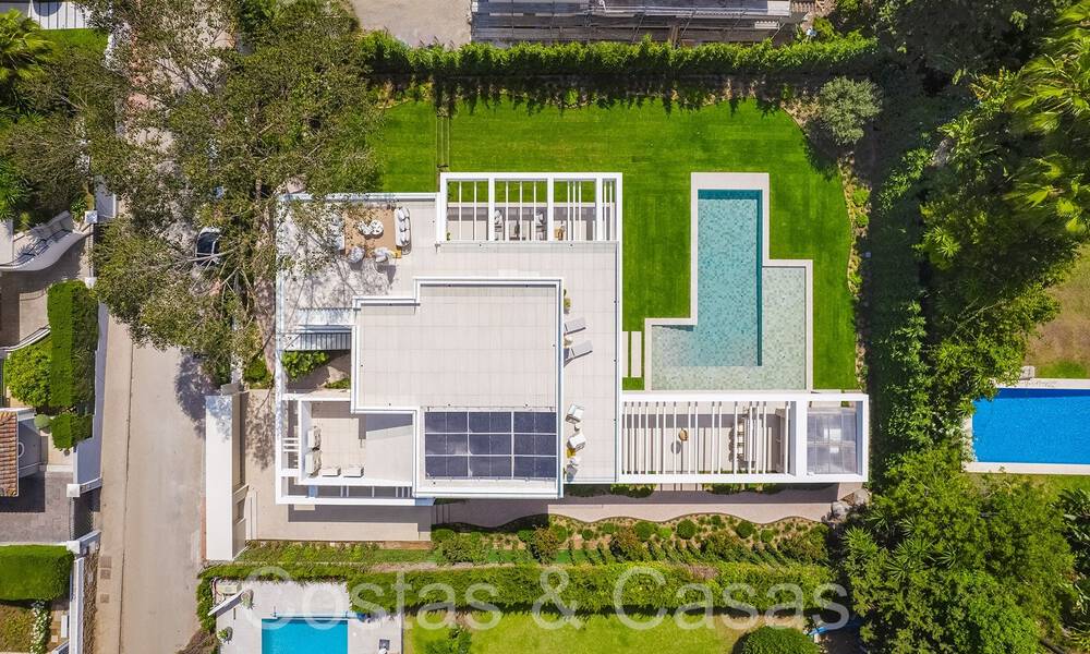 Villa de luxe rénovée de première classe à vendre avec vue sur le parcours de golf dans la vallée du golf de Nueva Andalucia, Marbella 70241