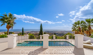 Sublime villa de luxe méditerranéenne avec vue panoramique sur la mer à vendre à El Madroñal, Marbella - Benahavis 70383 