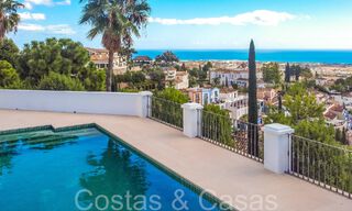 Sublime villa de luxe méditerranéenne avec vue panoramique sur la mer à vendre à El Madroñal, Marbella - Benahavis 70389 