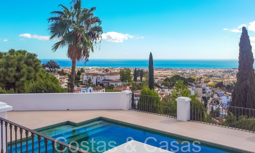 Sublime villa de luxe méditerranéenne avec vue panoramique sur la mer à vendre à El Madroñal, Marbella - Benahavis 70390