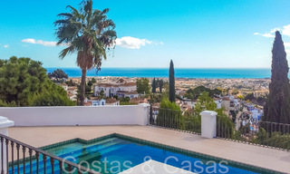 Sublime villa de luxe méditerranéenne avec vue panoramique sur la mer à vendre à El Madroñal, Marbella - Benahavis 70390 