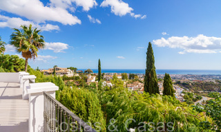 Sublime villa de luxe méditerranéenne avec vue panoramique sur la mer à vendre à El Madroñal, Marbella - Benahavis 70392 