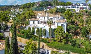 Sublime villa de luxe méditerranéenne avec vue panoramique sur la mer à vendre à El Madroñal, Marbella - Benahavis 70393 