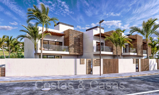 Nouveau développement de 8 maisons de ville à vendre à côté du terrain de golf à Estepona 70562 