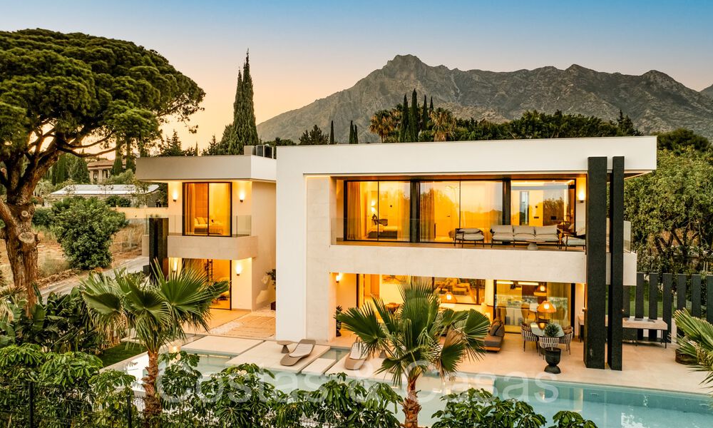 Villa sophistiquée de nouvelle construction à vendre proche de toutes commodités sur le célèbre Golden Mile de Marbella 70635