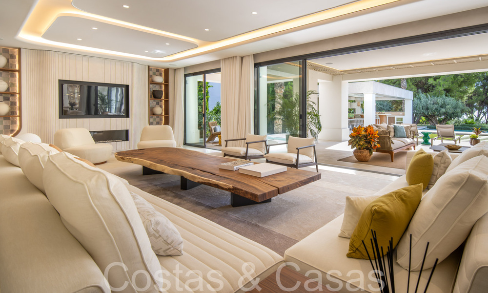 Villa de luxe moderne à vendre dans une urbanisation fermée sur le Golden Mile de Marbella 70767