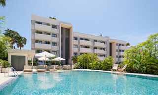 Nouveau sur le marché. Appartements élégants à vendre, à distance de marche de la plage et des commodités du centre d'Estepona 70893 