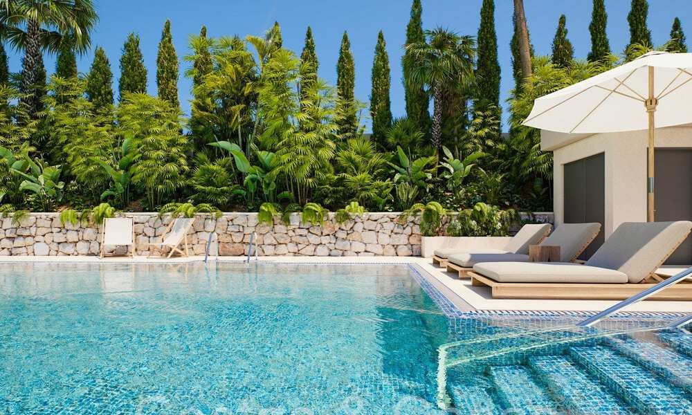 Nouveau sur le marché. Appartements élégants à vendre, à distance de marche de la plage et des commodités du centre d'Estepona 70897