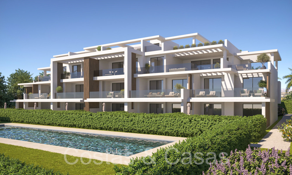 Nouveau sur le marché. Appartements contemporains de nouvelle construction à vendre sur le New Golden Mile, Marbella - Estepona 70924