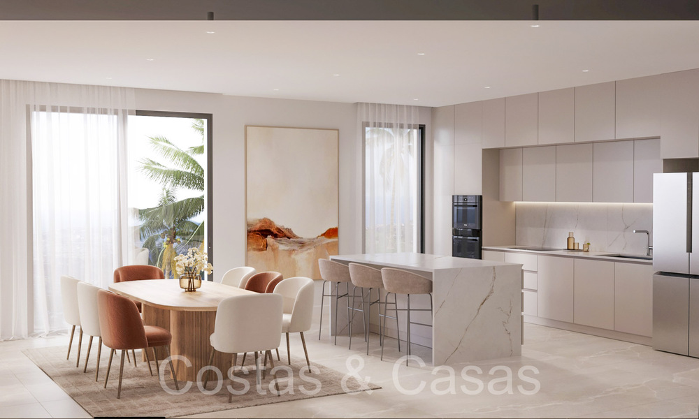 Nouveau sur le marché. Appartements contemporains de nouvelle construction à vendre sur le New Golden Mile, Marbella - Estepona 70954