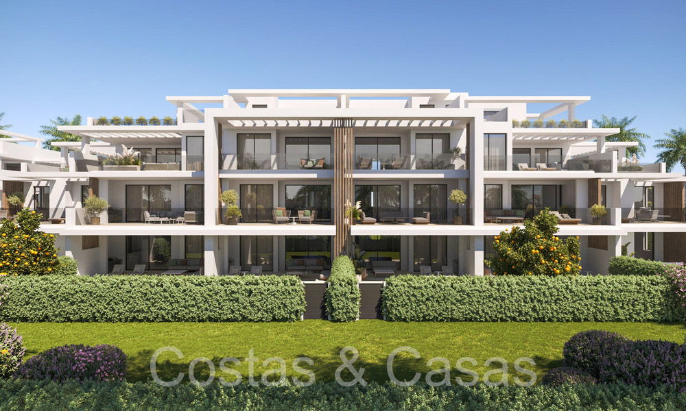 Nouveau sur le marché. Appartements contemporains de nouvelle construction à vendre sur le New Golden Mile, Marbella - Estepona 70956