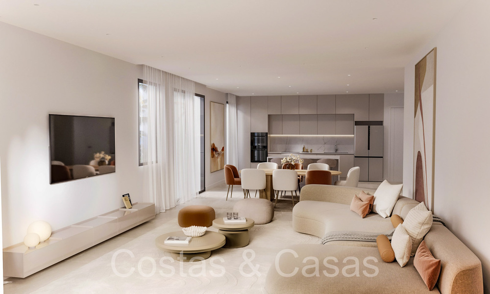 Nouveau sur le marché. Appartements contemporains de nouvelle construction à vendre sur le New Golden Mile, Marbella - Estepona 70961