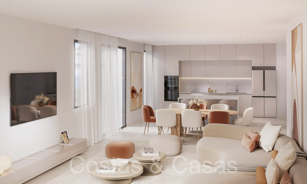 Nouveau sur le marché. Appartements contemporains de nouvelle construction à vendre sur le New Golden Mile, Marbella - Estepona 70963