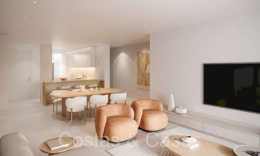 Nouveau sur le marché. Appartements contemporains de nouvelle construction à vendre sur le New Golden Mile, Marbella - Estepona 70964