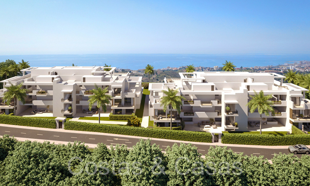 Nouveau sur le marché. Appartements contemporains de nouvelle construction à vendre sur le New Golden Mile, Marbella - Estepona 70966