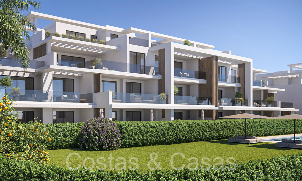 Nouveau sur le marché. Appartements contemporains de nouvelle construction à vendre sur le New Golden Mile, Marbella - Estepona 70970