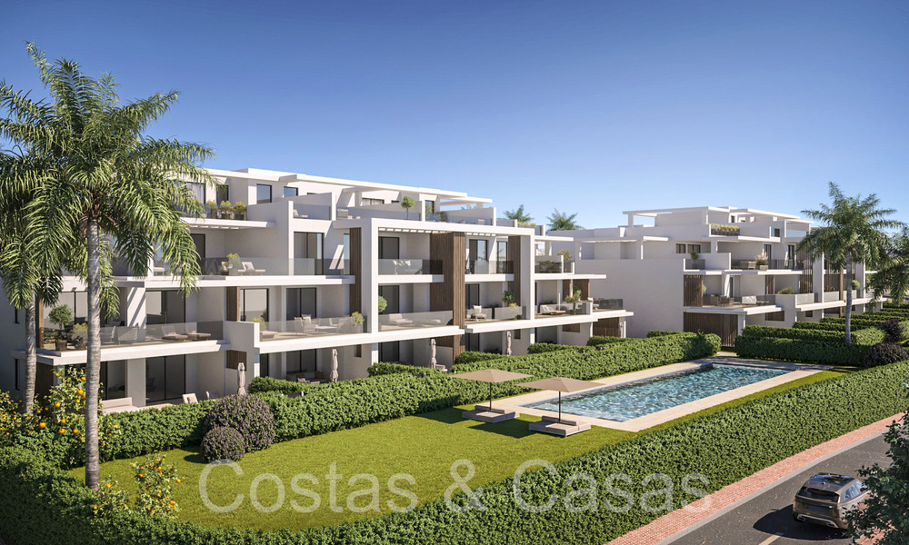 Nouveau sur le marché. Appartements contemporains de nouvelle construction à vendre sur le New Golden Mile, Marbella - Estepona 70971