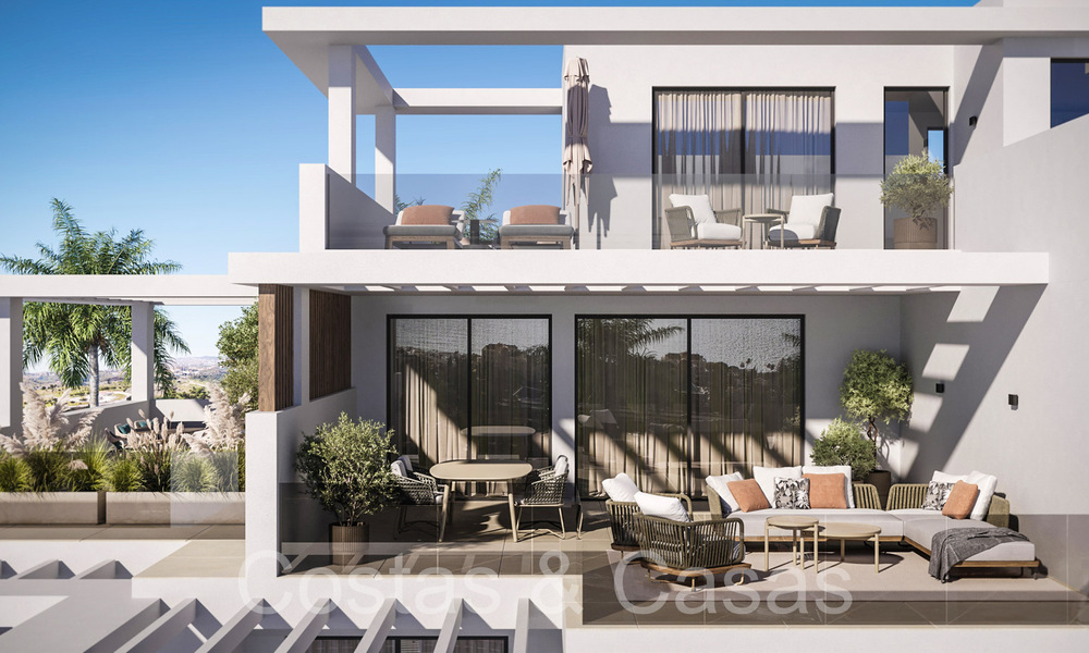 Nouveau sur le marché. Appartements contemporains de nouvelle construction à vendre sur le New Golden Mile, Marbella - Estepona 70974