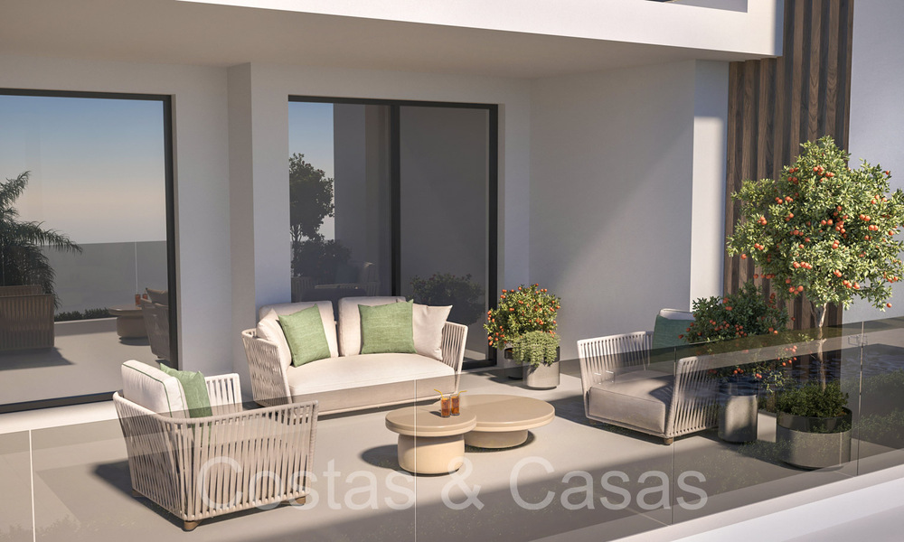 Nouveau sur le marché. Appartements contemporains de nouvelle construction à vendre sur le New Golden Mile, Marbella - Estepona 70978